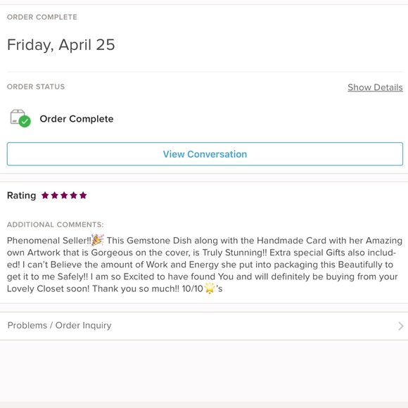 LOVE NOTES. Thank you! ❤️XOXO - Picture 10 of 10